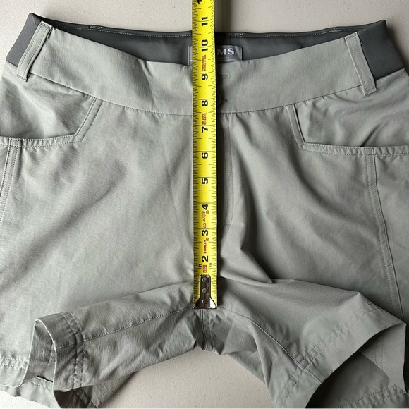 SIMMS Mataura Nylon Stretch Athletic Performance Fishing Shorts Women's Small - Picture 10 of 11
